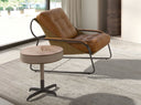 sillón piel marrón, vista 11