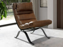 Sillón piel marrón oscuro - El Workshop - 