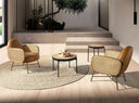 Sillón piel marrón