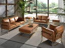 sillón piel camel, vista 2