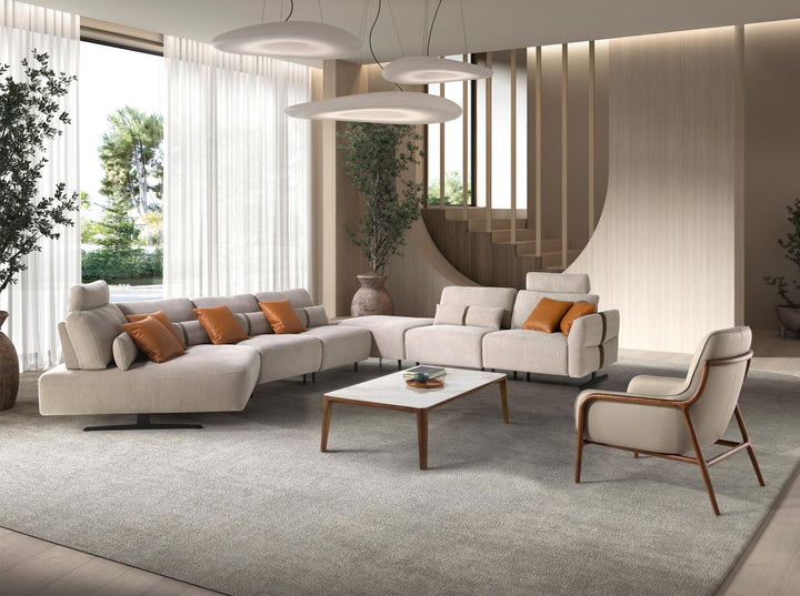 Sillón piel visón en ambiente decorado (2)