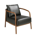 Sillón piel negro - Sillón - El Workshop - negro