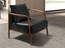 Sillón piel negro - Sillón - El Workshop - negro