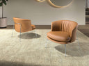 Sillón polipiel marrón - Sillón - El Workshop-76 x 71 x 69 Cm