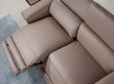 3-zits nertsleren relaxbank