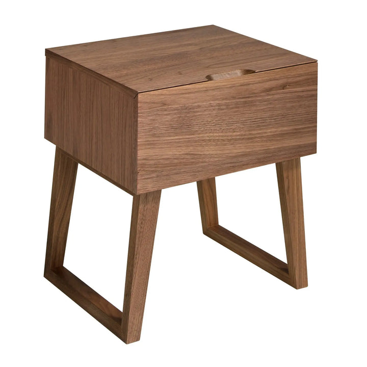 Walnut nightstand