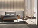 Cama polipiel color gris oscuro