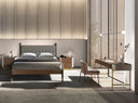 Cama polipiel color gris oscuro