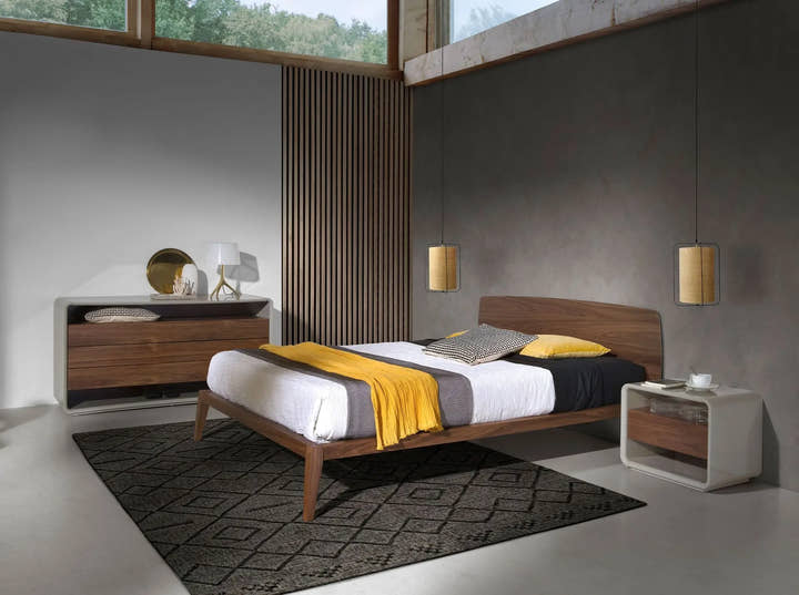 Cama nogal - Cama - El Workshop - 181x210x84cm