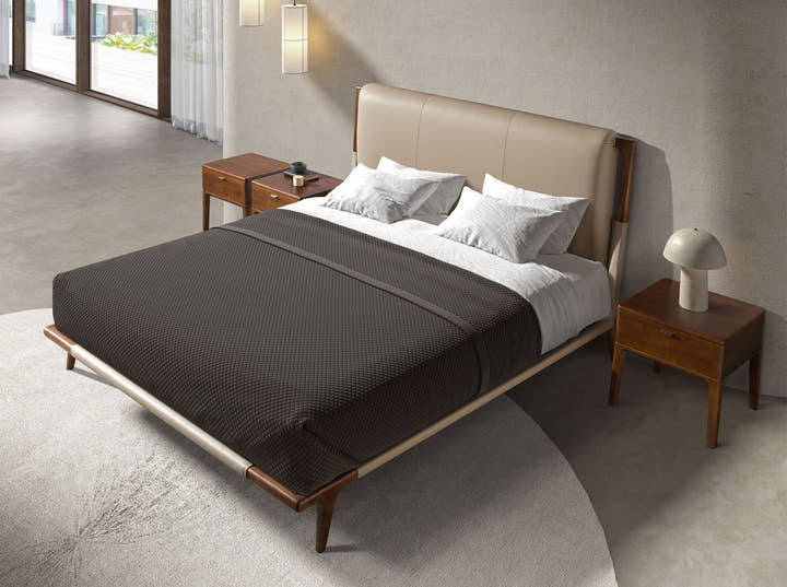 Cama polipiel color visón - Cama - El Workshop - visón