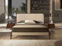 Cama polipiel color crema - Cama - El Workshop-221 x 216 x 119 Cm