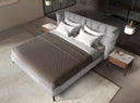 Cama tela color gris azulado claro - Cama - El Workshop - gris