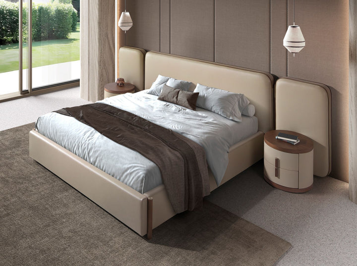 Cama polipiel color visón - Cama - El Workshop - visón