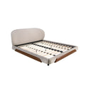 Cama tela color gris claro - Cama - El Workshop-212 x 247 x 90 Cm