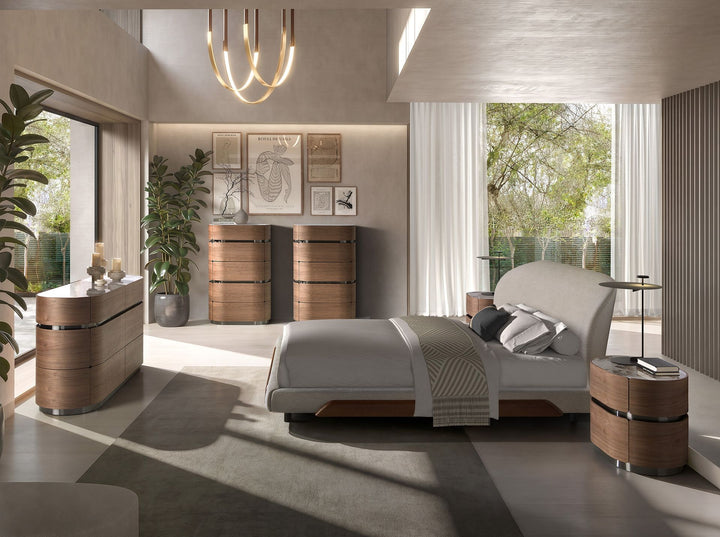 Cama tela color gris claro - Cama - El Workshop-212 x 247 x 90 Cm