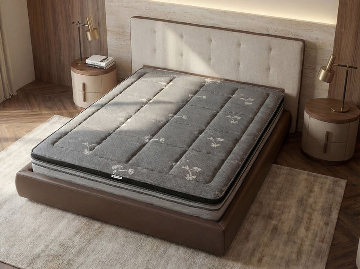 Colchón híbrido de látex natural con muelles ensacados independientes 180x200 - Cama - El Workshop-180 x 200 x 24 Cm