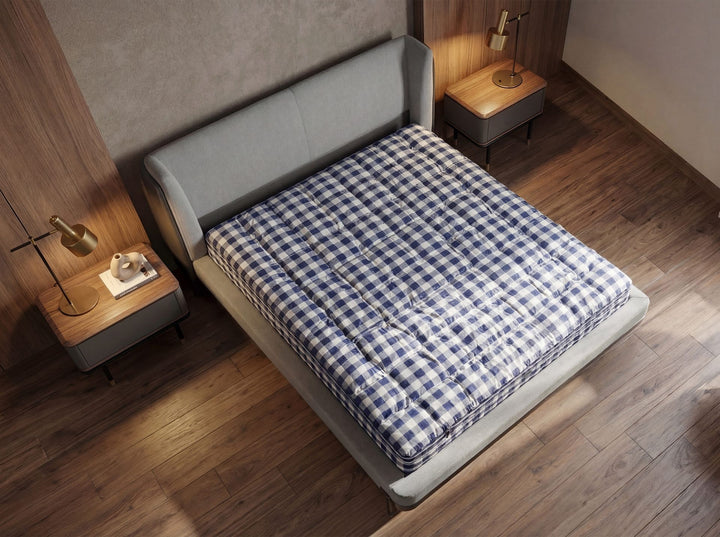 Colchón híbrido de látex natural con mini muelles ensacados Cooltex 160x200 - Cama - El Workshop-160 x 200 x 31 Cm