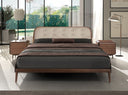 cama polipiel color arena, vista 2