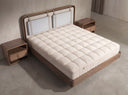 Colchón híbrido de látex natural con mini muelles ensacados Cooltex 160x200 - Cama - El Workshop-160 x 200 x 31 Cm