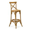 TABURETE BAR c/Respaldo Roble - Taburete - El Workshop - 40 X 45 X 113 Cm