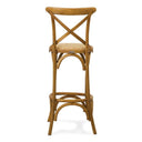 TABURETE BAR c/Respaldo Roble - Taburete - El Workshop - 40 X 45 X 113 Cm