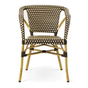 SILLON Alum/sintec Cafe/Crema - Sillón - El Workshop - 56 X 58 X 80 Cm