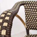 SILLON Alum/sintec Cafe/Crema - Sillón - El Workshop - 56 X 58 X 80 Cm