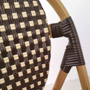SILLA Alum/sintec Cafe/Crema - Sillón - El Workshop - 45 X 52 X 89 Cm