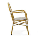 SILLON aluminio, tej. sintético BLANCO - Sillón - El Workshop - 53 X 60 X 88 Cm