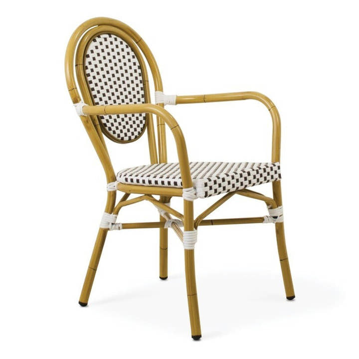 SILLON aluminio, tej. sintético BLANCO - Sillón - El Workshop - 53 X 60 X 88 Cm