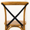 SILLA Hierro Roble con as. de madera - Sillón - El Workshop - 45 X 54 X 89 Cm