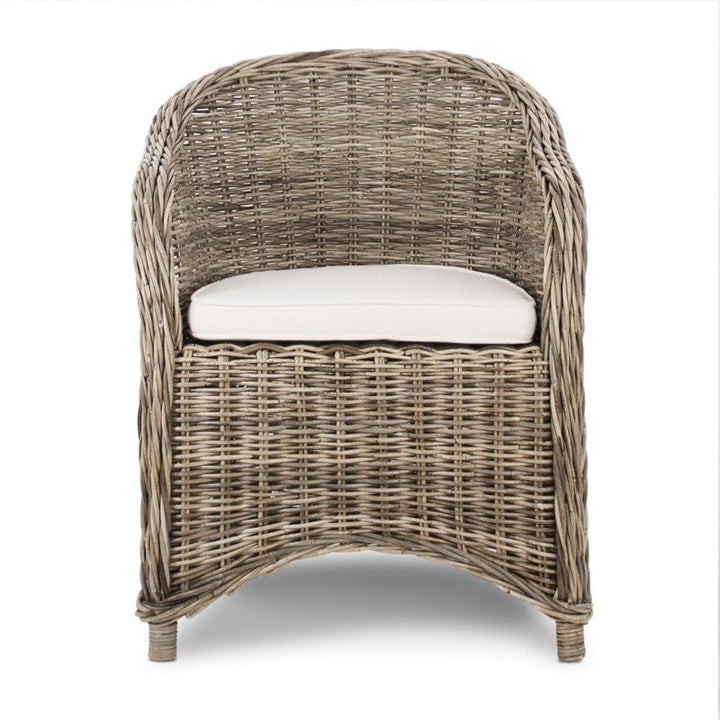 SILLON Rattan Gris - Sillón - El Workshop - 64 X 65 X 85 Cm