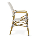 SILLON alum/syntetic Blanco/Cafe - Sillón - El Workshop - 57 X 63 X 95 Cm
