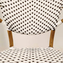 SILLON alum/syntetic Blanco/Cafe - Sillón - El Workshop - 57 X 63 X 95 Cm
