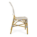SILLA alum/syntetic Blanco/Cafe - Sillón - El Workshop - 46 X 55 X 95 Cm