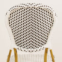 SILLA alum/syntetic Blanco/Cafe - Sillón - El Workshop - 46 X 55 X 95 Cm