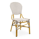 SILLA alum/syntetic Blanco/Cafe - Sillón - El Workshop - 46 X 55 X 95 Cm