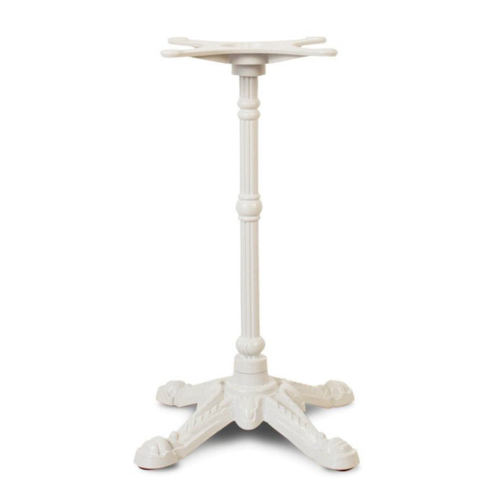 Pie de mesa hierro fundido blanco 4 patas, foto de producto (2)