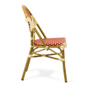 SILLA Alum/sintec Rojo/Crema - Sillón - El Workshop - 45 X 52 X 89 Cm