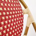SILLA Alum/sintec Rojo/Crema - Sillón - El Workshop - 45 X 52 X 89 Cm