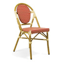 SILLA Alum/sintec Rojo/Crema - Sillón - El Workshop - 45 X 52 X 89 Cm