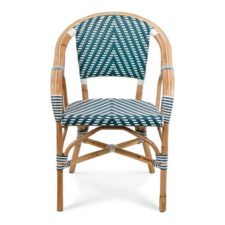 SILLON Rattan VERDE - Sillón - El Workshop - 58 X 54 X 86 Cm