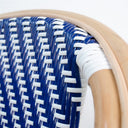 SILLA Rattan Azul & Beige - Sillón - El Workshop - 51 X 58 X 85 Cm