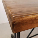 SOBRE PINO Macizo, Rustic - Mesa - El Workshop - 110 X 70 X 2,2Cm