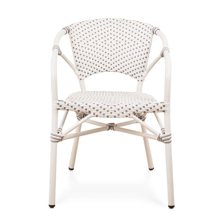 SILLON alum/sintec Blanco/Gris - Sillón - El Workshop - 54 X 57 X 81 Cm