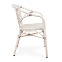 SILLON alum/sintec Blanco/Gris - Sillón - El Workshop - 54 X 57 X 81 Cm