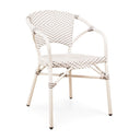 SILLON alum/sintec Blanco/Gris - Sillón - El Workshop - 54 X 57 X 81 Cm