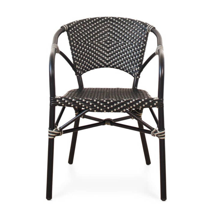 SILLON alum/sintec Negro/Gris - Sillón - El Workshop - 54 X 57 X 81 Cm
