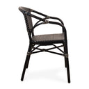 SILLON alum/sintec Negro/Gris - Sillón - El Workshop - 54 X 57 X 81 Cm