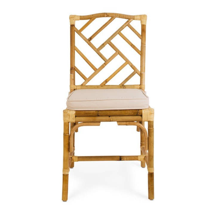 SILLA Rattan natural c/ cojin - Sillón - El Workshop - 44 X 60 X 90 Cm